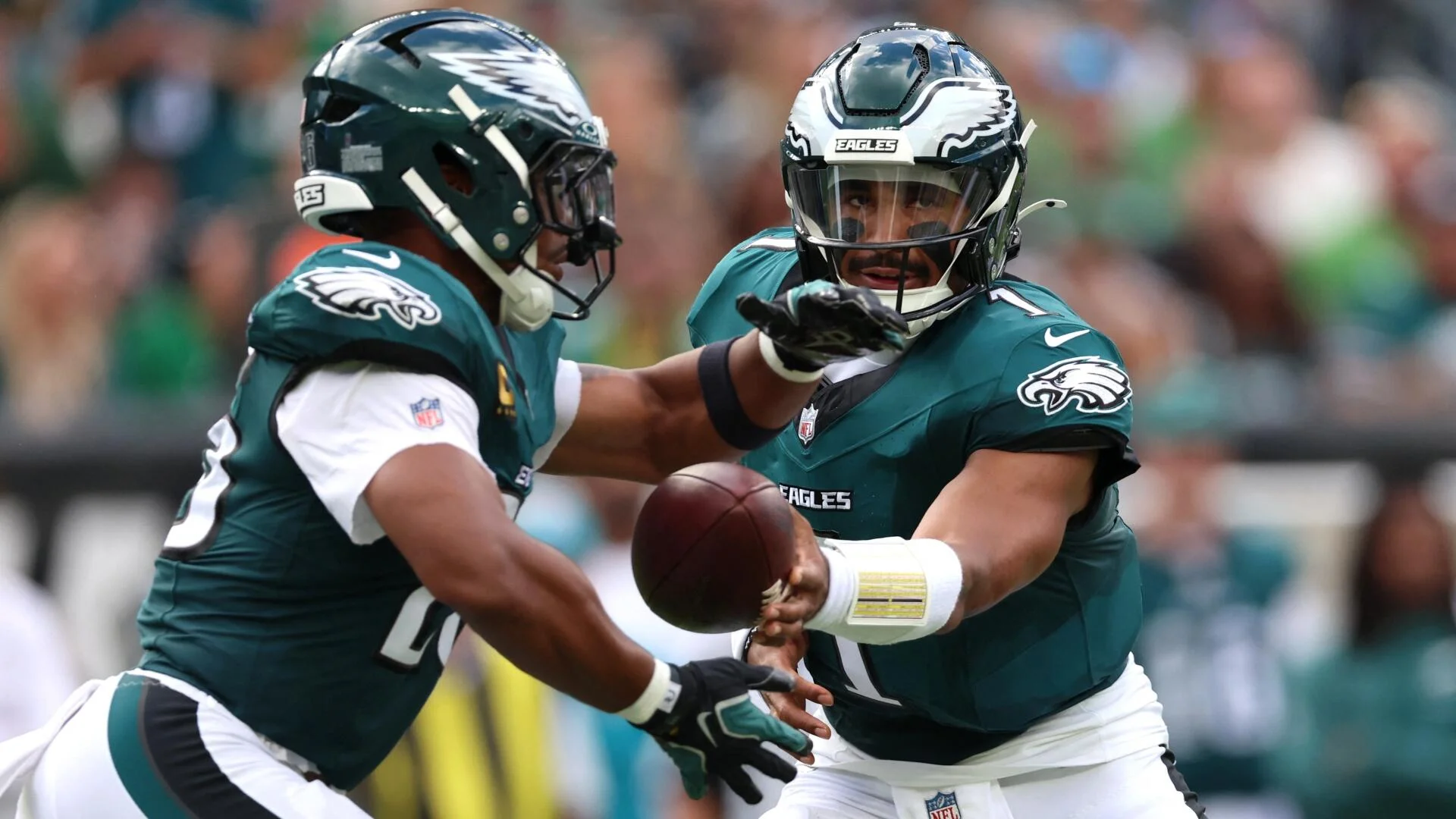 Saquon Barkley on Jalen Hurts situation: 'It sucks that people tried to make it an Eagles vs. Jalen thing'
