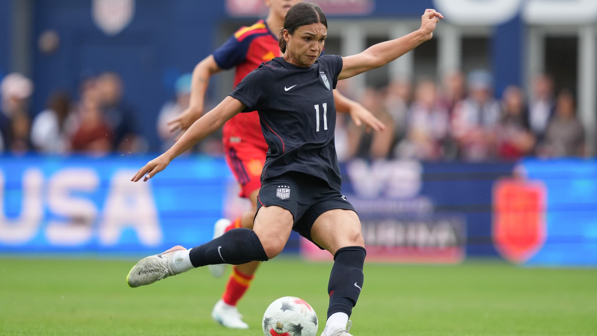 Emma Hayes won't blame luck as misses sink USWNT in 2-0 loss to Spain: 'Unlucky is being struck by lightning'