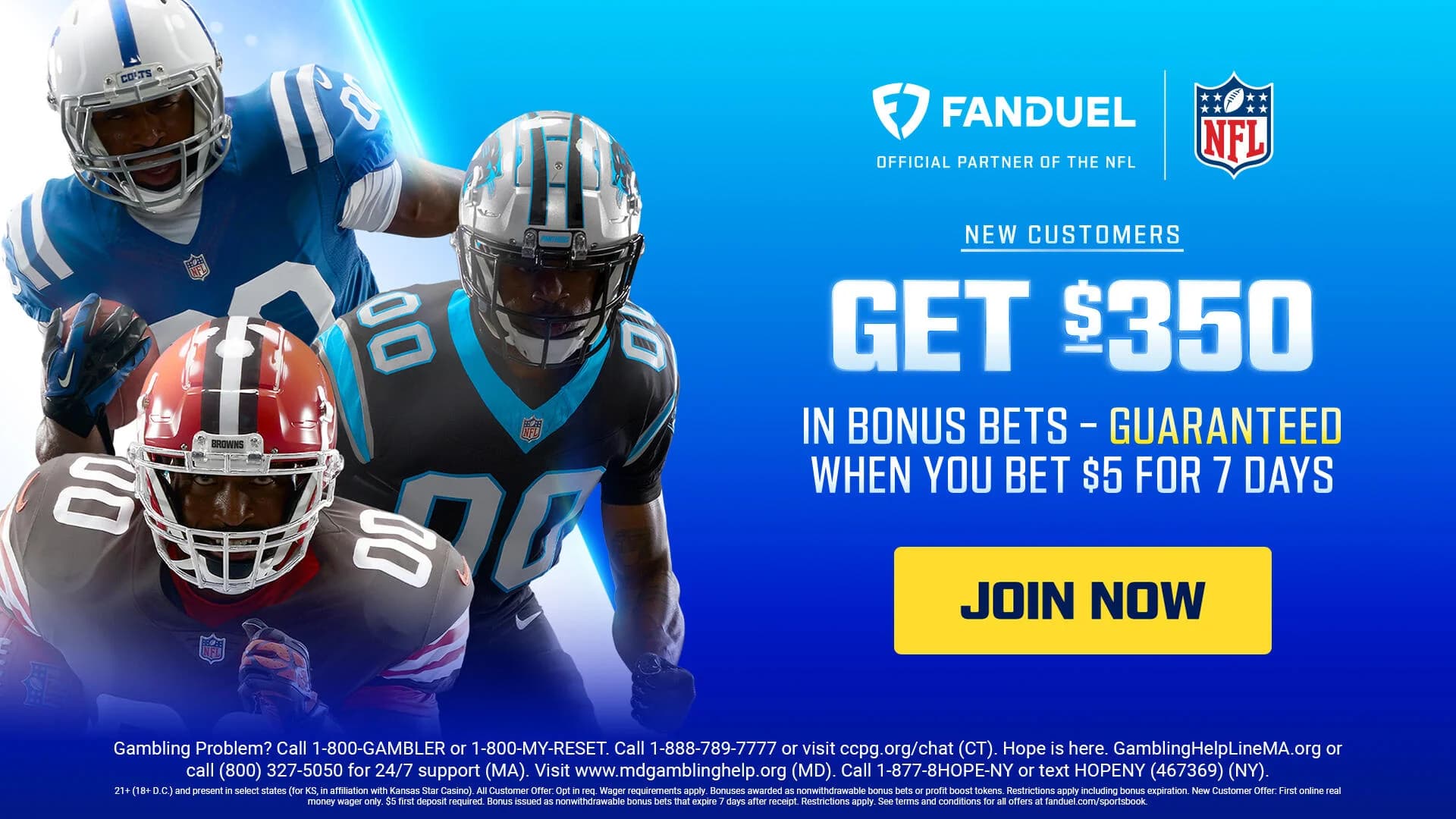 Use FanDuel promo code to get $350 bonus bets by targeting Guardians vs. Rays, college football, MLB Tuesday