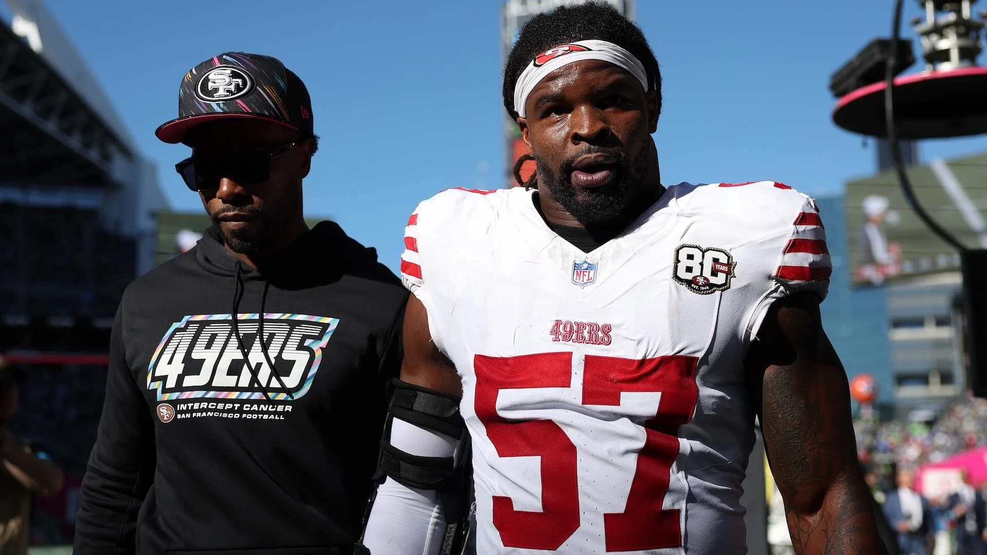 NFL suspends Dre Greenlaw one game after head-butting incident in 49ers' win over Seahawks