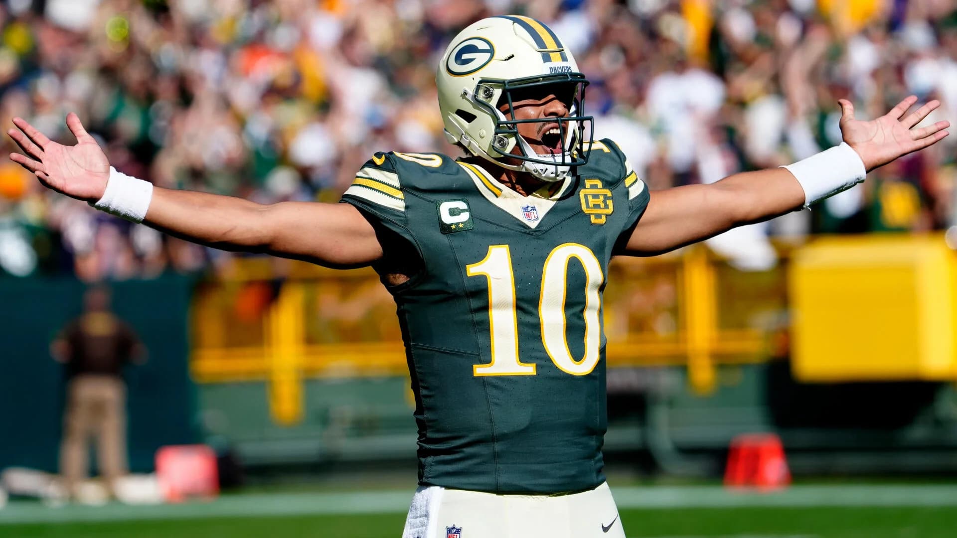 Week 6 Fantasy football projection risers and fallers: Jordan Love, Drake Maye surge as RJ Harvey slides