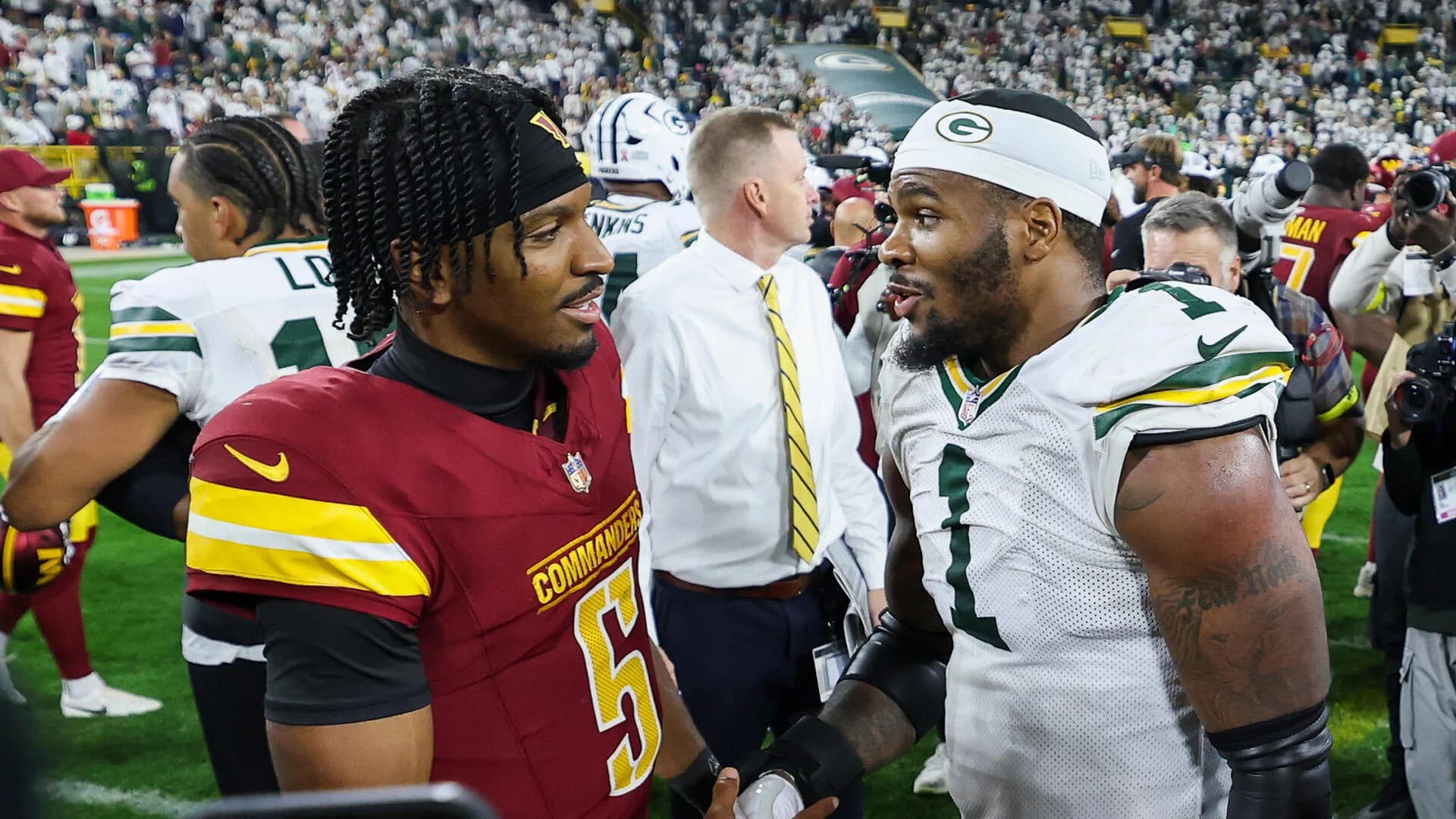 Micah Parsons rips into Jayden Daniels for 'disgusting' OT blunder vs. Giants: 'Cost Dan Quinn his job'