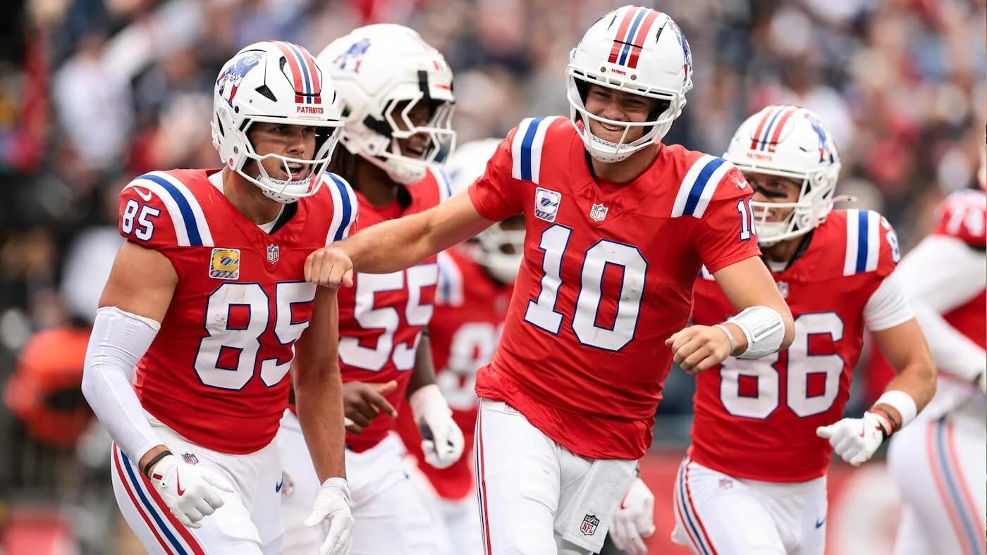 Here come the Patriots: What's changed for Drake Maye, New England as they look all the way back