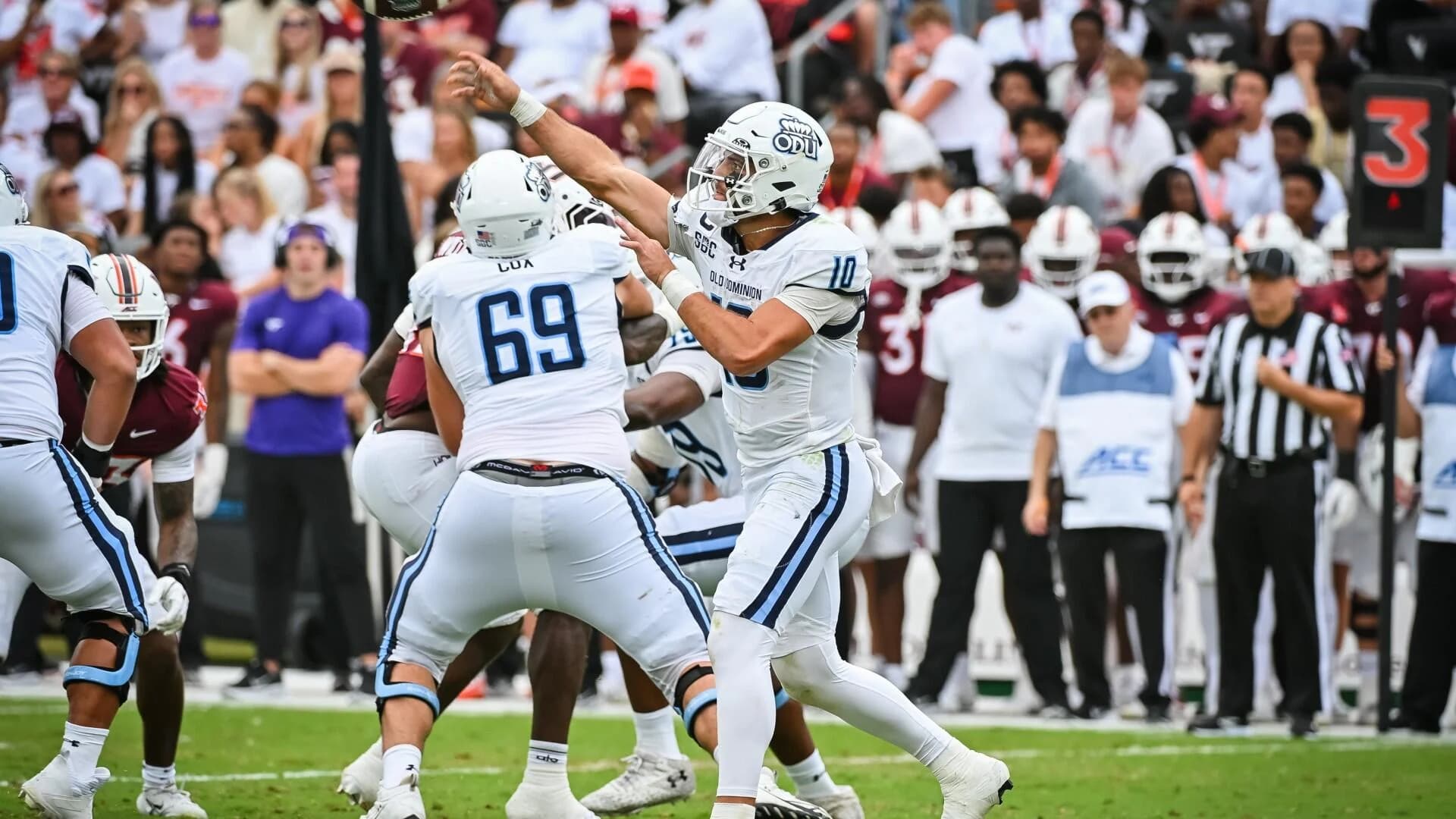 Georgia Southern vs. Old Dominion prediction, odds: Week 7 college football Thursday picks from proven model
