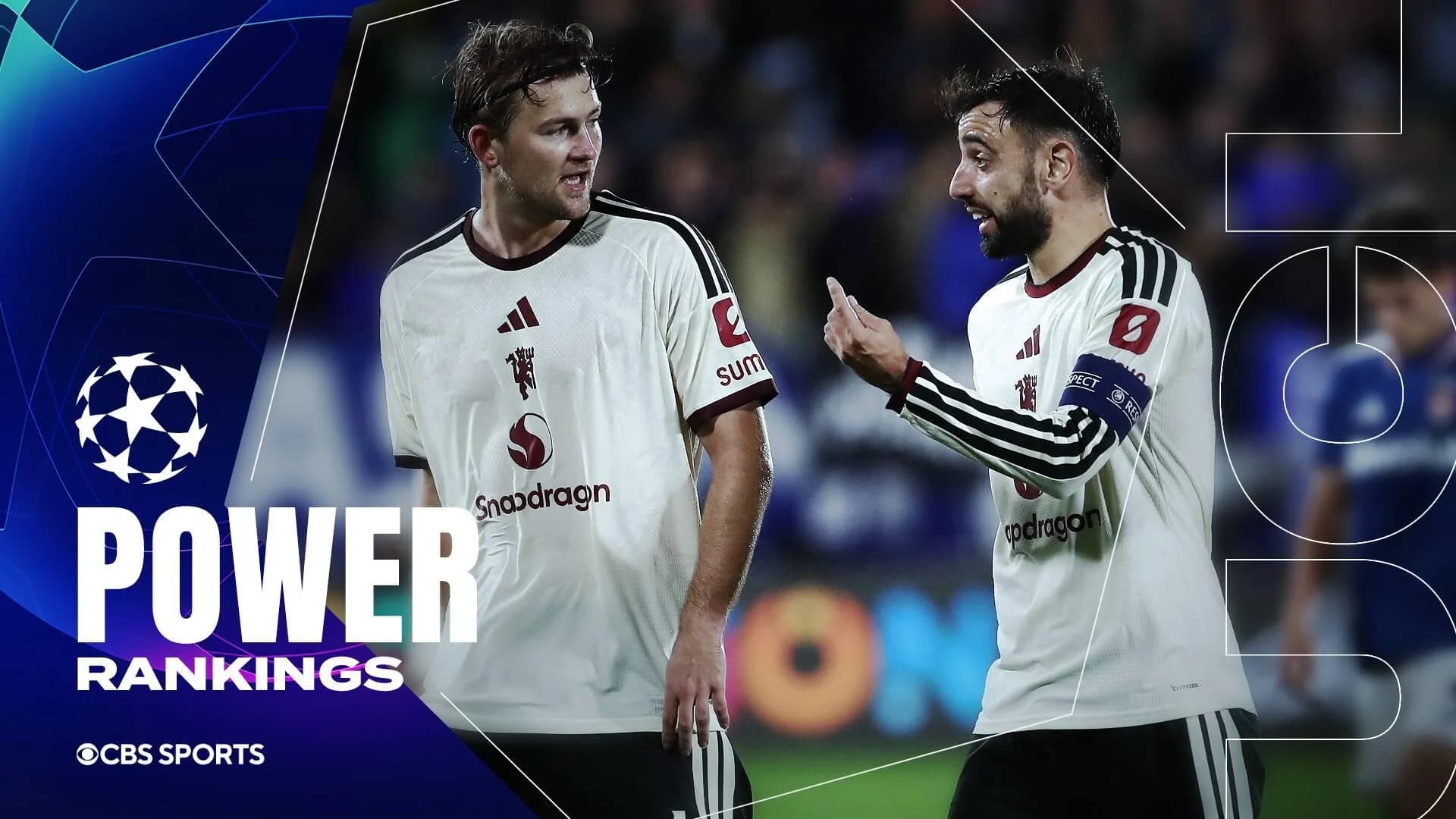 Champions League Power Rankings: How low can struggling Manchester United go?