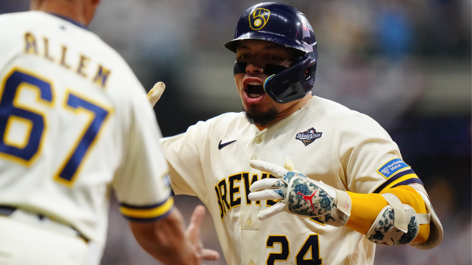 How William Contreras, the MVP of this Brewers playoff run, is commanding the game from every angle