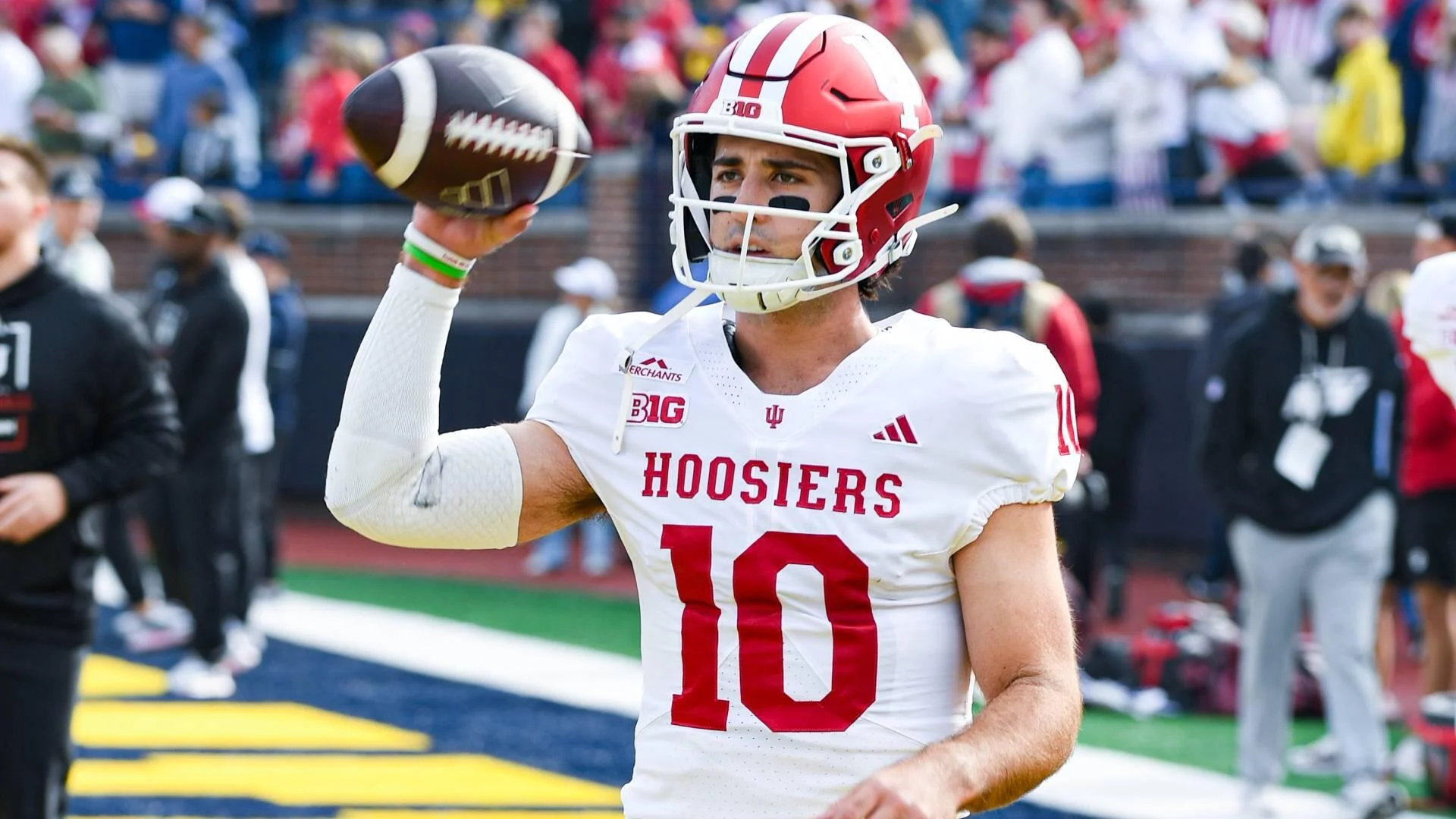 Indiana gutted out a win over Michigan, but the Hoosiers need more from Josh Hoover if they want to repeat