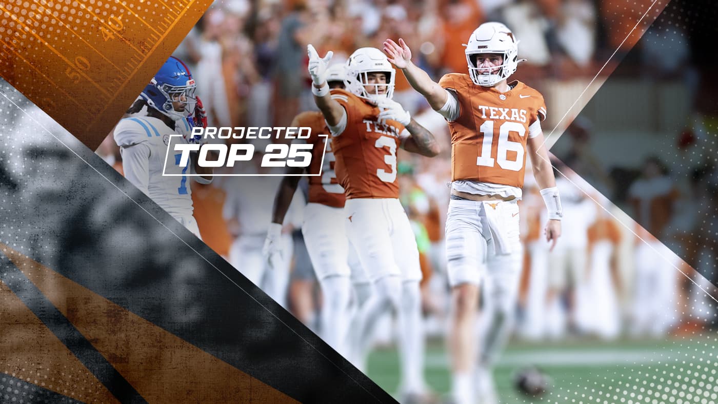 Tomorrow's Top 25 Today: Texas vaults back into top 10 as BYU, Texas Tech fall in college football rankings