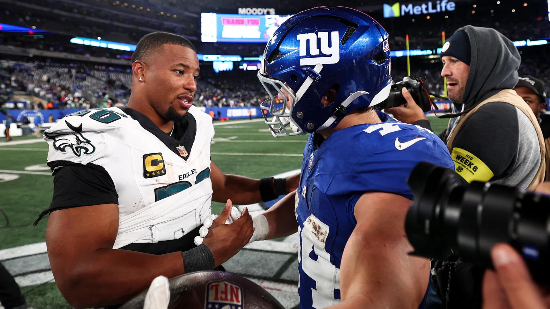 Should the Giants trade for Saquon Barkley? Making the case for and against potential blockbuster deal