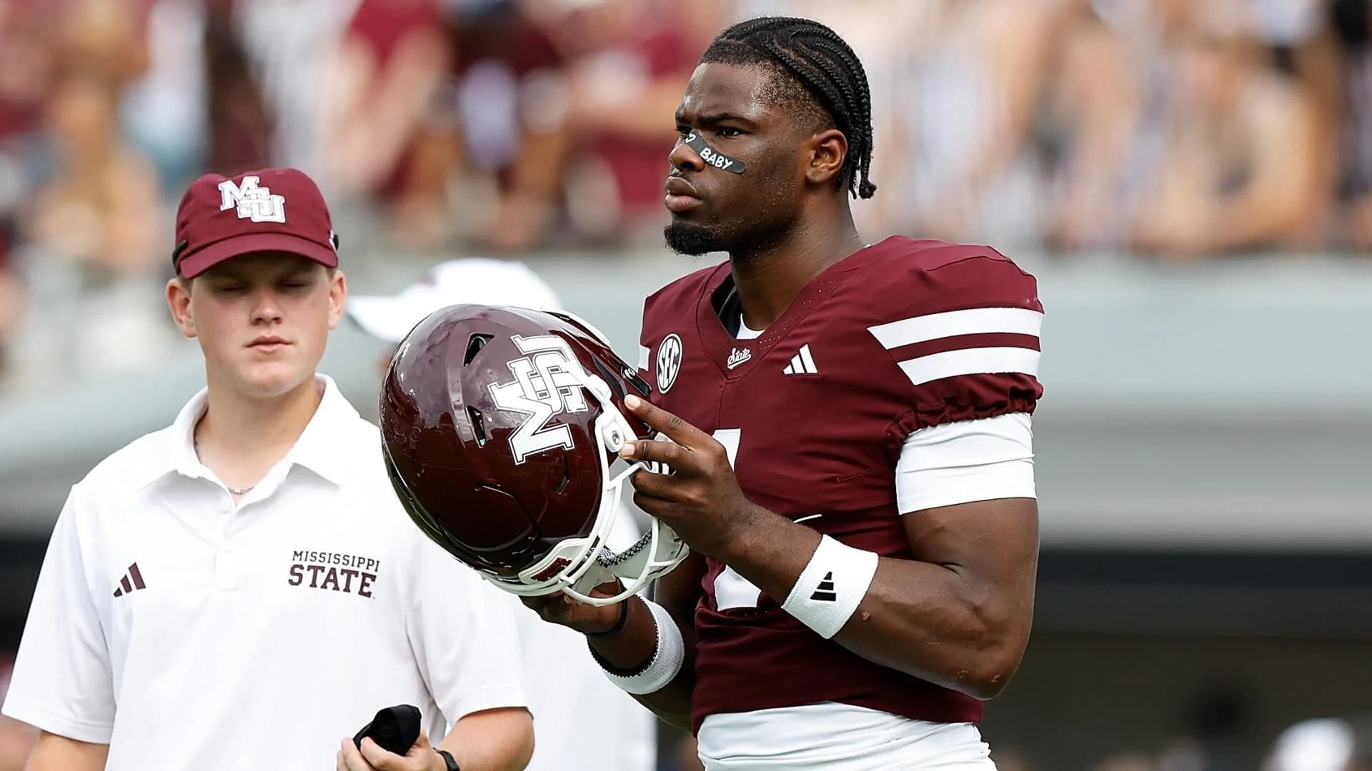Mississippi State star QB Kamario Taylor out for season with toe injury that requires surgery