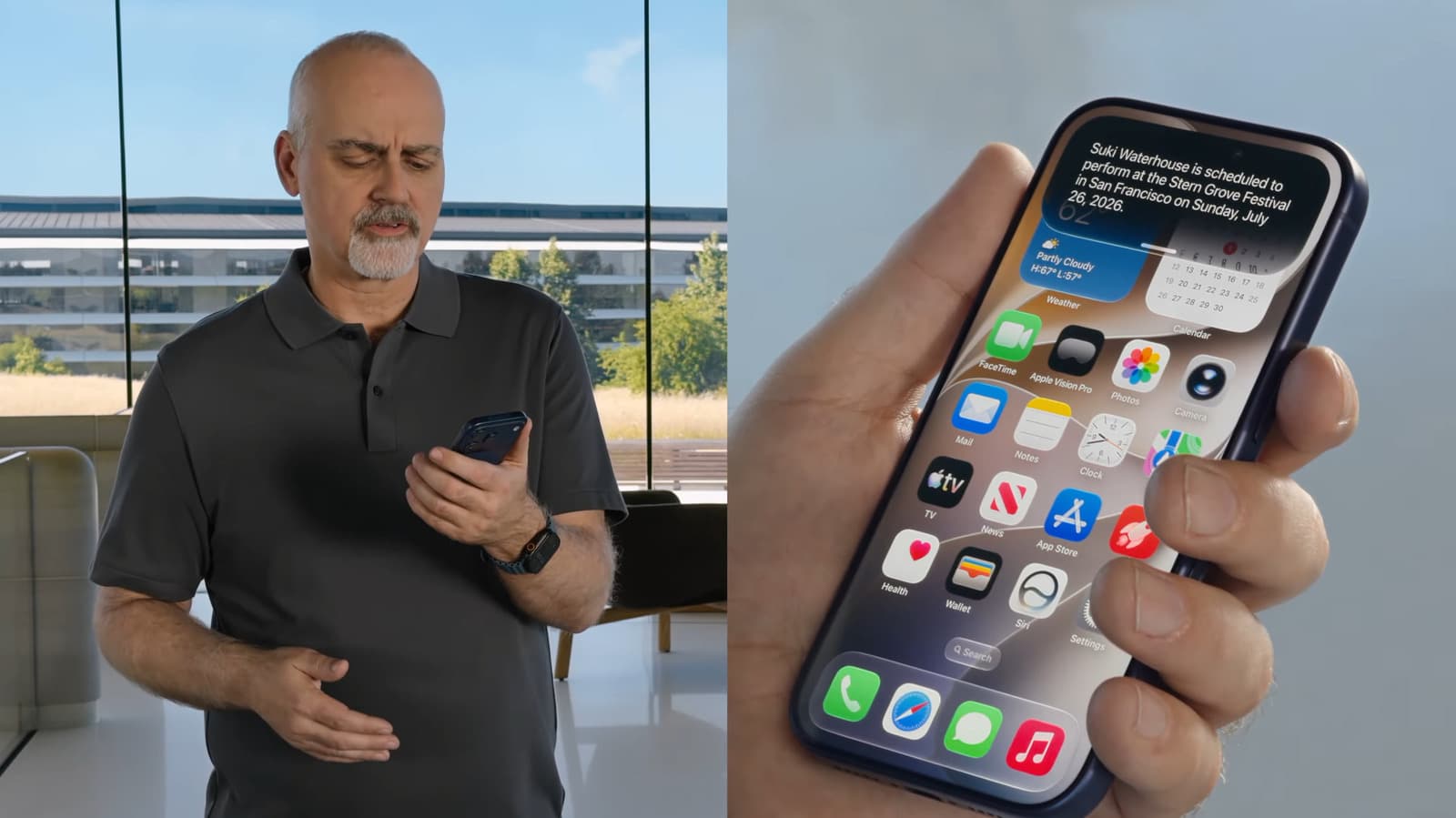 Apple reintroduces the AI-powered Siri it announced at WWDC 2024