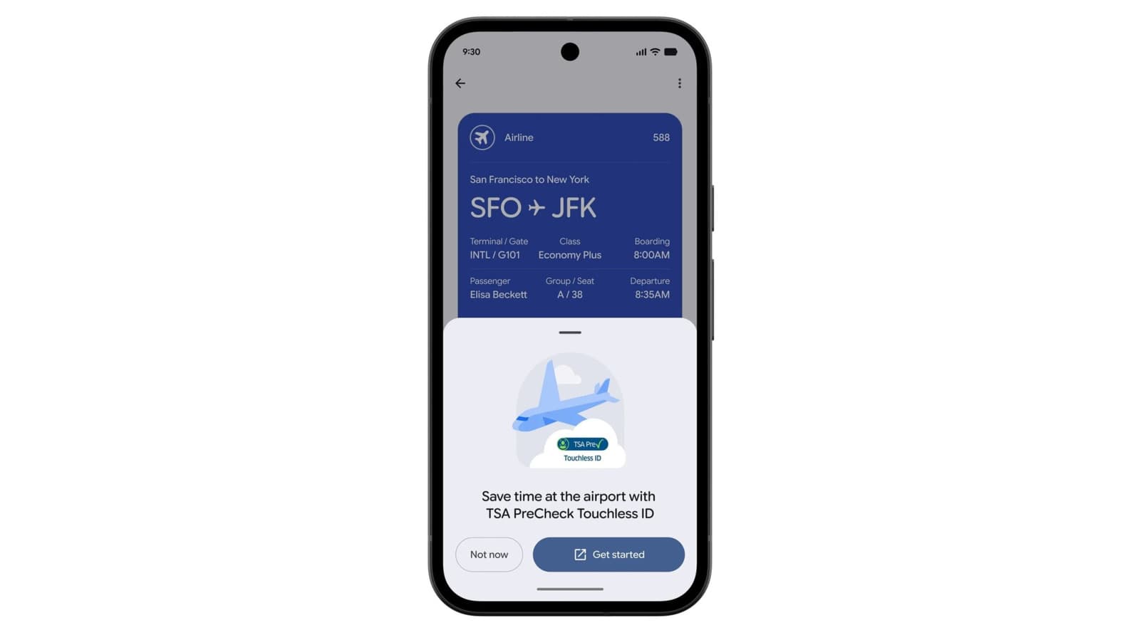 Google says it'll soon be easier to use TSA PreCheck Touchless ID via Wallet