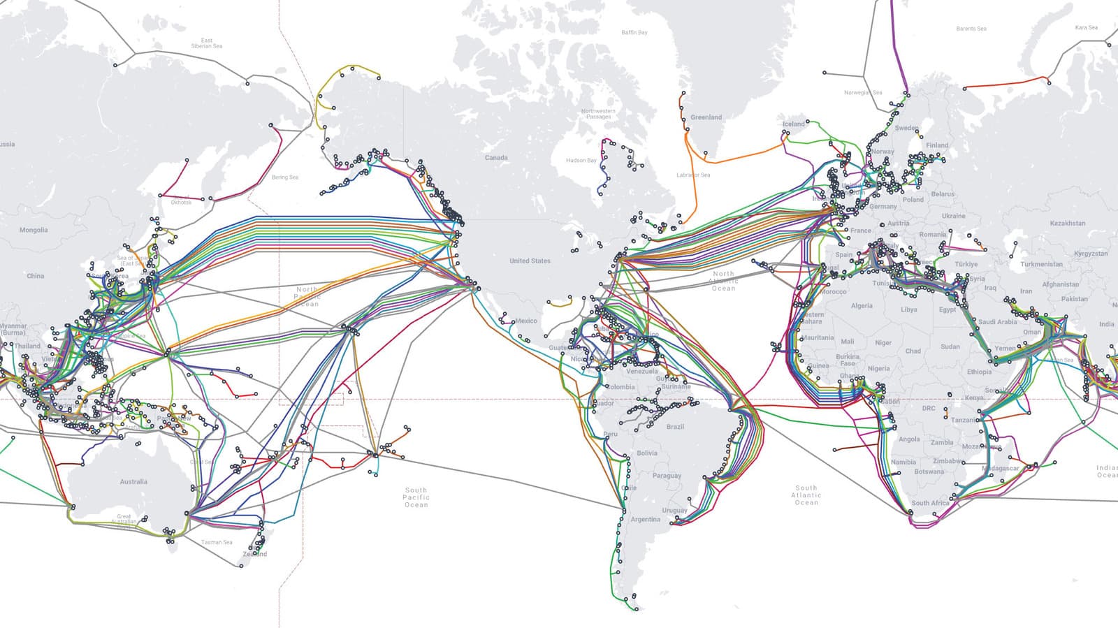 How the Internet Crosses Oceans Without You Noticing