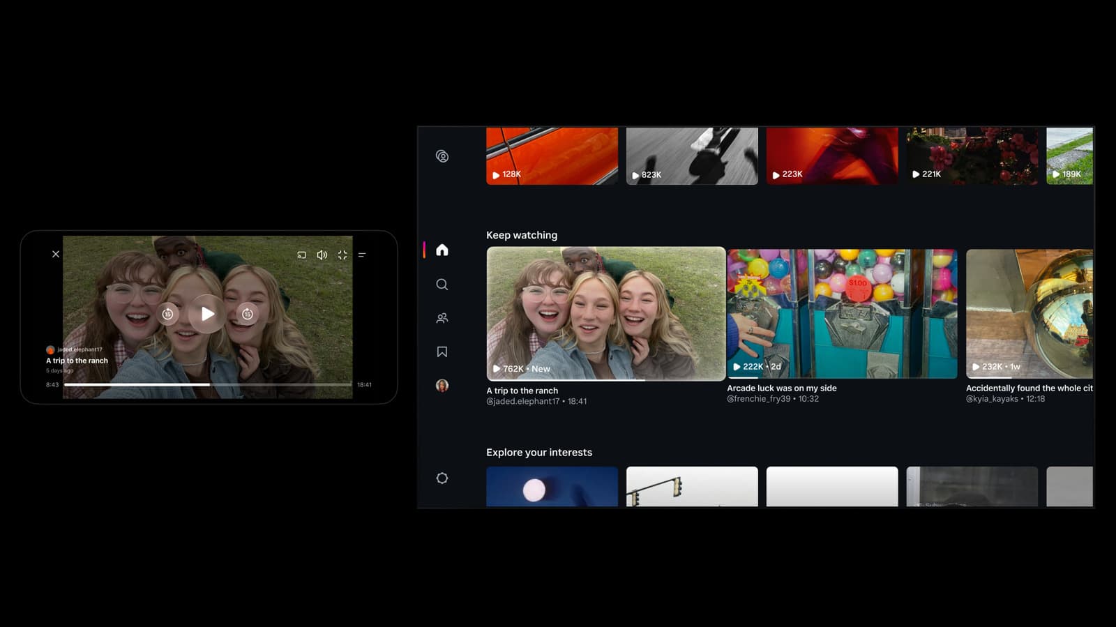 Instagram wants you to watch 90-minute videos on your TV